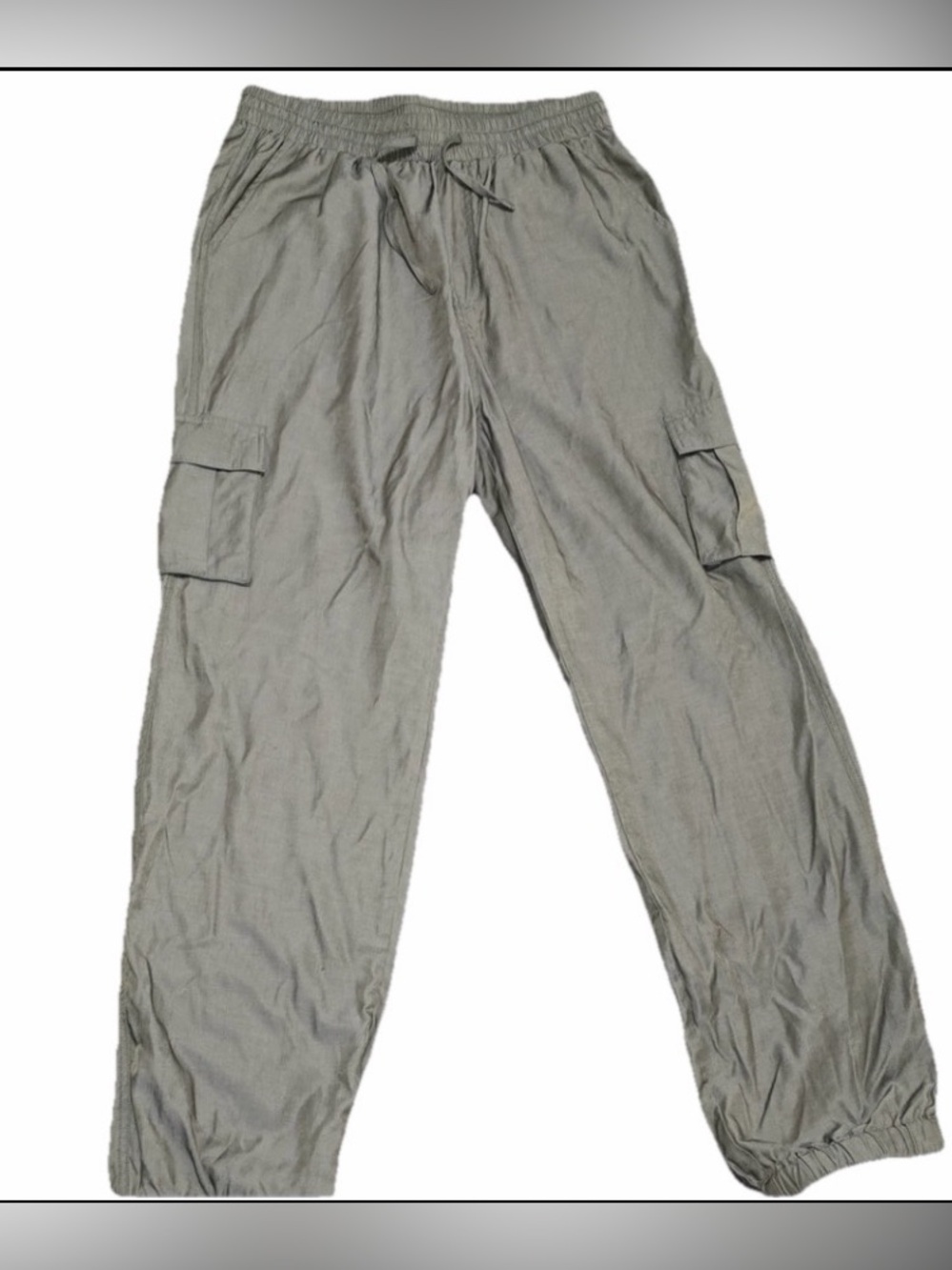 Easel Los Angeles Women's Olive Cargo Pants Size M